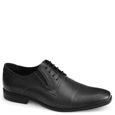 ZAPATOS DE VESTIR HOMBRE PIERRE CARDIN NEGRO VCV001 CUERO - 1