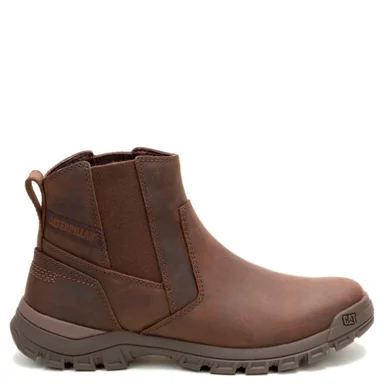 BOTINES HOMBRE CATERPILLAR MARRÓN THRESHOLD CHELSEA CUERO - 1