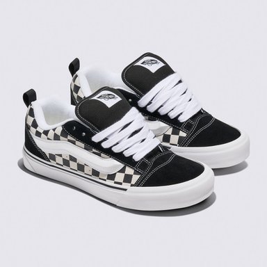ZAPATILLAS HOMBRE VANS URBANAS NEGRO KNU SKOOL CUERO - 1
