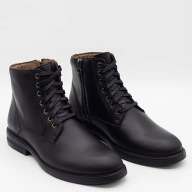 BOTINES HOMBRE DAUSS NEGRO 4304BA CUERO - 2