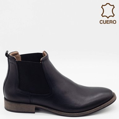 BOTINES HOMBRE DAUSS NEGRO 19807BYA CUERO - 1