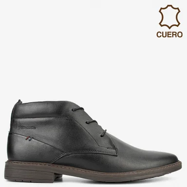 ZAPATOS DE CUERO HOMBRE PIERRE CARDIN NEGRO C11001 - 1