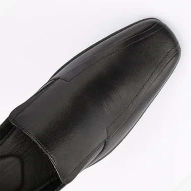 ZAPATOS DE VESTIR HOMBRE PIERRE CARDIN NEGRO VMM002 NEG CUERO - 6
