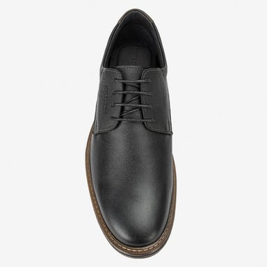 ZAPATOS CASUALES DE CUERO HOMBRES PIERRE CARDIN NEGRO CL7002 - 4