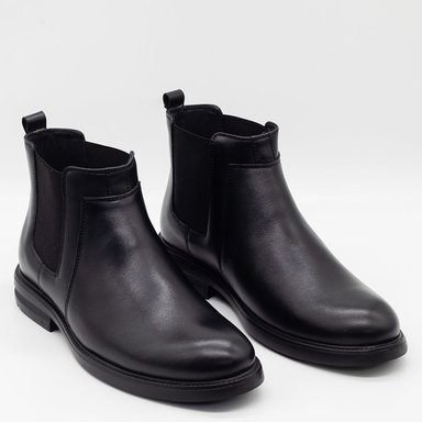 BOTINES HOMBRE DAUSS CUERO NEGRO 4301BA - 2