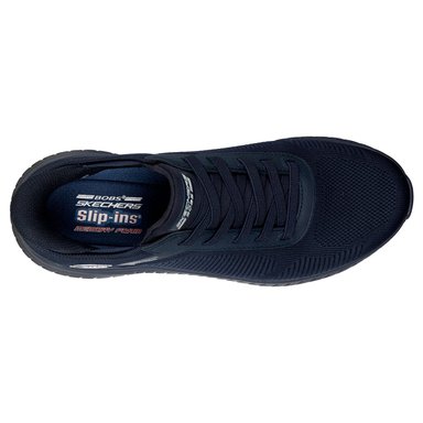 ZAPATILLAS HOMBRE SKECHERS URBANAS AZUL BOBS SQUAD CHAOS - 4