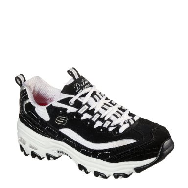 ZAPATILLAS MUJER SKECHERS URBANAS NEGRO DLITES - 1