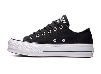 ZAPATILLAS MUJER CONVERSE URBANAS NEGRO CT AS LIFT OX - 2