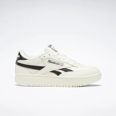 ZAPATILLAS MUJER REEBOK URBANAS BLANCO CLUB C DOUBLE REVE CUERO - 1