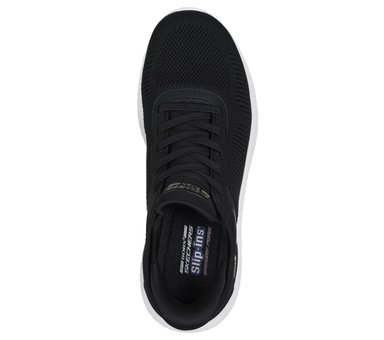 ZAPATILLAS MUJER SKECHERS URBANAS NEGRO BOBS SQUAD CHAOS 117497-BLK - 4