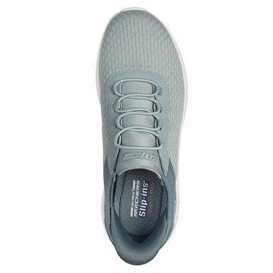 ZAPATILLAS MUJER SKECHERS URBANAS GRIS SLIP INS BOBS SQUAD CHAOS - 4