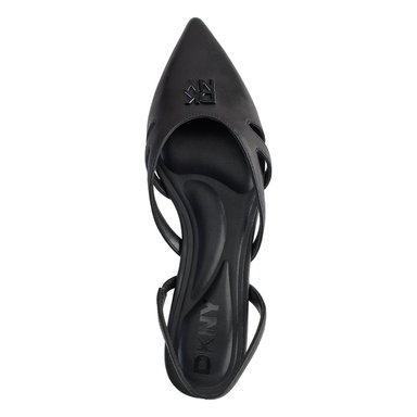 BALLERINAS MUJER DKNY CUERO NEGRO VERITY - 4