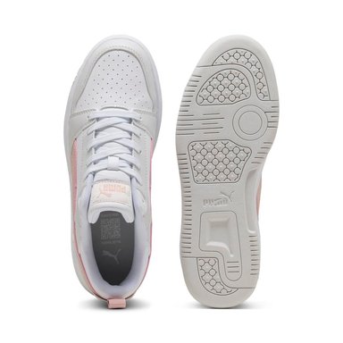 ZAPATILLAS MUJER PUMA URBANAS GRIS REBOUND V6 LOW WNS - 5