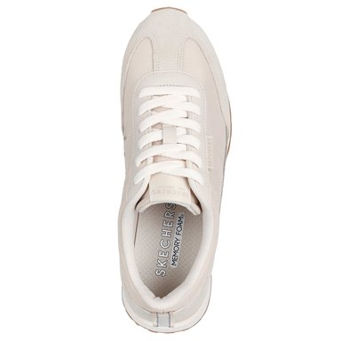 ZAPATILLAS MUJER SKECHERS URBANAS CREMA ZILLA - 4