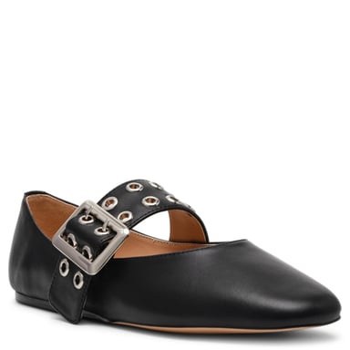 BALLERINAS MUJER STEVE MADDEN CUERO NEGRO SMW4759 - 2