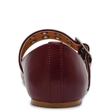 BALLERINAS MUJER STEVE MADDEN CUERO GUINDA SMW4759 - 6