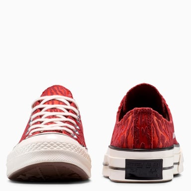 ZAPATILLAS MUJER CONVERSE URBANAS ROJO CHUCK 70 LEOPARD - 4