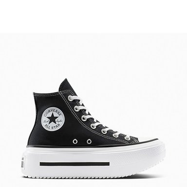 ZAPATILLAS MUJER CONVERSE URBANAS NEGRO CHUCK TAYLOR ALL STAR DOUBLE STACK PLATFORM - 1