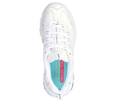 ZAPATILLAS SKECHERS MUJER URBANO DLITES BLANCO - 5