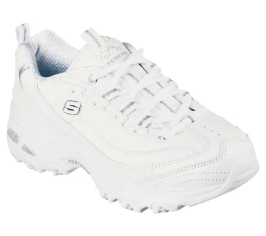 ZAPATILLAS SKECHERS MUJER URBANO DLITES BLANCO - 1