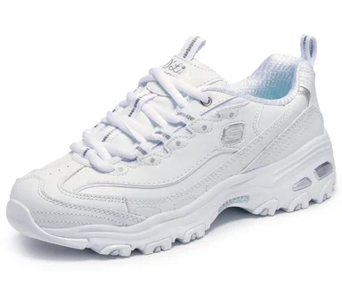 ZAPATILLAS SKECHERS MUJER URBANO DLITES BLANCO - 4