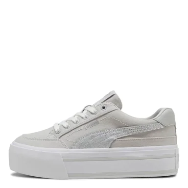ZAPATILLAS MUJER PUMA URBANAS GRIS COURT CLASSIC VULC FS PLATFORM WNS - 1