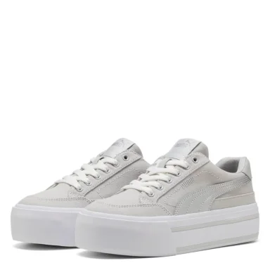 ZAPATILLAS MUJER PUMA URBANAS GRIS COURT CLASSIC VULC FS PLATFORM WNS - 2