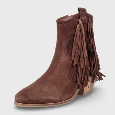 BOTINES CUERO MUJER BARBADOS BEFLO - 4
