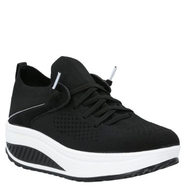 ZAPATILLAS MUJER HUSH-PUPPIES URBANAS NEGRO EDEN - 1