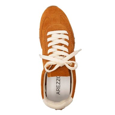ZAPATILLAS CUERO CASUALES MUJER AREZZO CAMEL - 4