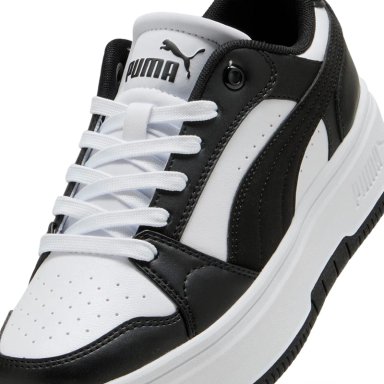 ZAPATILLAS MUJER PUMA URBANAS NEGRO REBOUND FEMME LOW - 5