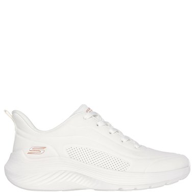 ZAPATILLAS MUJER SKECHERS CASUALES BLANCO BOBS SQUAD WAVES - 1