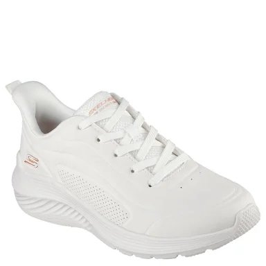 ZAPATILLAS MUJER SKECHERS CASUALES BLANCO BOBS SQUAD WAVES - 2