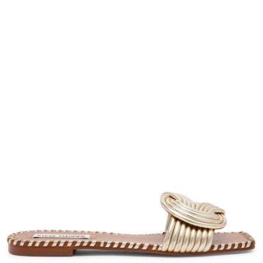 SANDALIAS MUJER STEVE MADDEN DORADO THEORIE - 1