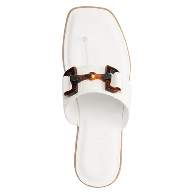 SANDALIAS MUJER DKNY BLANCO K1470731-8IW - 4