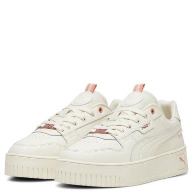 ZAPATILLAS MUJER PUMA URBANAS CREMA CARINA STREET LUX - 4