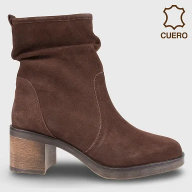 BOTINES CUERO MUJER CACHAREL ACORO - 1