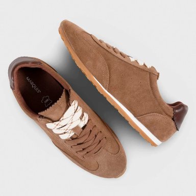 ZAPATILLAS DE CUERO MUJER MARQUIS CASUALES MARCE - 4