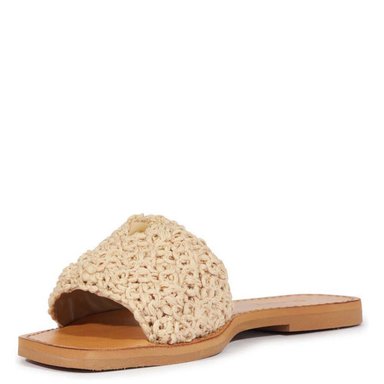 SANDALIAS CUERO MUJER SCHUTZ BEIGE - 3