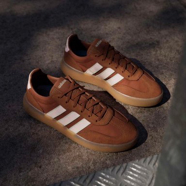 ZAPATILLAS HOMBRE ADIDAS URBANAS MARRÓN IH1443 CUERO - 2