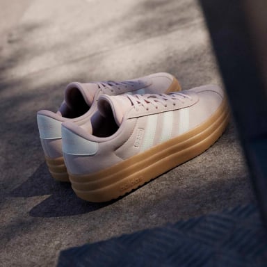 ZAPATILLAS MUJER ADIDAS URBANAS ROSADO ZAPATILLAS ADIDAS VL COURT BOLD IH9151 CUERO - 3