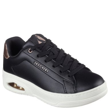 ZAPATILLAS MUJER SKECHERS URBANAS NEGRO UNO COURT - 1