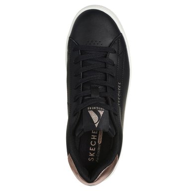 ZAPATILLAS MUJER SKECHERS URBANAS NEGRO UNO COURT - 4