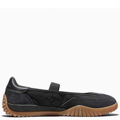 ZAPATILLAS MUJER CONVERSE URBANAS NEGRO RUN STAR TRAINER BALLET FLAT - 1
