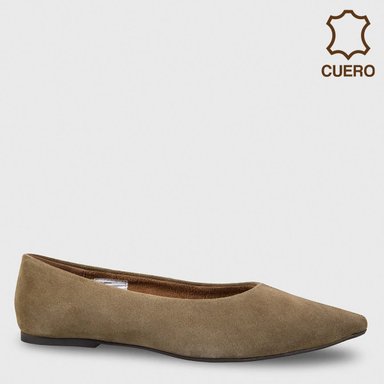BALLERINA DE CUERO MUJER MARQUIS CASUAL SPORT MUNTA - 1