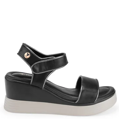 SANDALIAS MUJER VIA UNO 9T2839-11 CUERO - 1