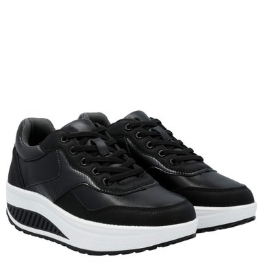 ZAPATILLAS MUJER HUSH PUPPIES CASUALES NEGRO HP28301125 - 5