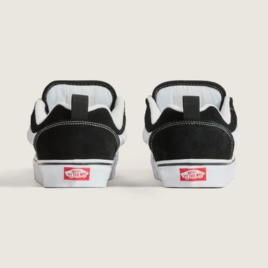 ZAPATILLAS MUJER VANS URBANAS NEGRO KNU SKOOL CUERO - 4