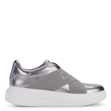 ZAPATILLAS MUJER DKNY CASUALES PLATA K4401359-NIC - 1