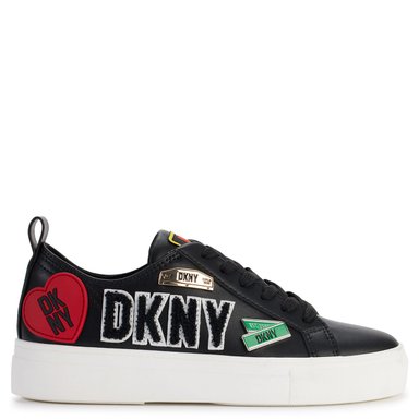 ZAPATILLAS MUJER DKNY CASUALES NEGRO K1469449-BLK - 1
